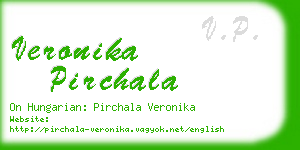 veronika pirchala business card